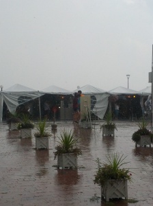 seafood festival rain 2